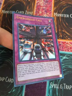 Yugioh Emergeroid Call LEDU-EN032 Ultra Rare 1st Edition Near Mint - Image 2