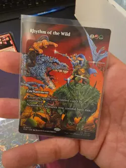 Rhythm of The Wild PZA 0012ythic TNMT Turtles MTG Magic The Gathering NM Eng - Image 1