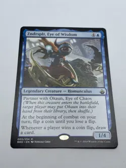Zndrsplt Eye Of Wisdom - Battlebond - Rare - MTG - Magic the Gathering - Image 2