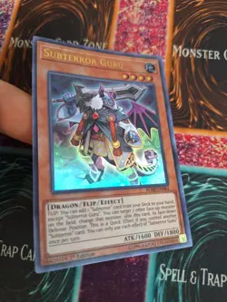 Yugioh Subterror Guru BLHR-EN084 Ultra Rare 1st Edition Near Mint - Image 2