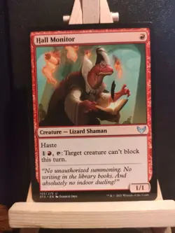 Hall Monitor - Strixhaven: School of Mages - Uncommon - NM (see pics) - MTG - Image 1