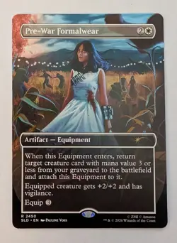 Pre-War Formalwear 2450 NM Near Mint Fallout Secret Lair Drop SLD Magic MTG - Image 1