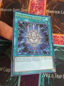 Yugioh Sea Lord's Amulet DUSA-EN009 Ultra Rare 1st Edition Near Mint - Image 2
