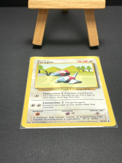 Pokemon '137 Porygon 39/102 Uncommon Vintage WOTC 1999 NM - Image 3