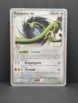 Rayquaza ex 039 EX 039 Nintendo Holo Promo Rare Pokemon TCG ITALIAN MP+ - Image 1