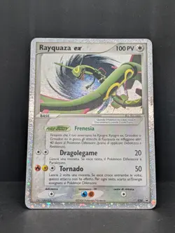 Rayquaza ex 039 EX 039 Nintendo Holo Promo Rare Pokemon TCG ITALIAN MP+ - Image 3