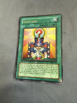 Yugioh! Question DR1-EN053 Super Rare - Image 1