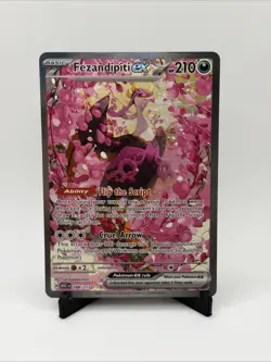 Pokemon Fezandipiti ex 288/217 Ascended Heroes Full Art Holo EX Rare 210 HP EN - Image 1