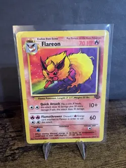 Pokemon TCG Eevee 51/64 Flareon 19/64 Jolteon 20/64 Vaporeon 28/64 Jungle WOTC - Image 4