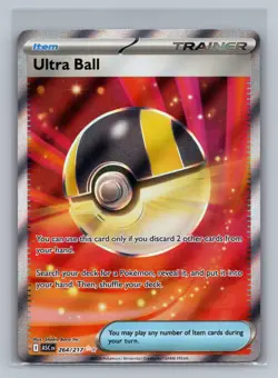 Pokemon TCG Ascended Heroes Ultra Ball Ultra Rare #264/217 Full Art - Image 1