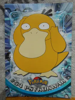 PSYKOKWAK #54 - TOPPS TV ANIMATION EDITION - POKEMON - TRES BON ETAT - Image 1