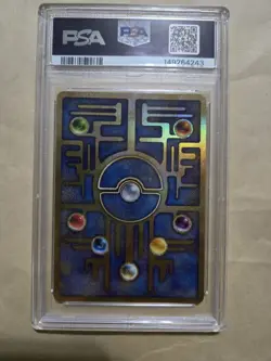 1999 Pokemon Ancient Mew Error Holo Psa 8 Nintedo Movie Promo Japanese - Image 2