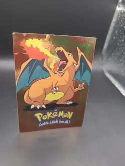 Topps Chrome Pokemon Charizard #6 Foil E6 Stage 3 - Image 2