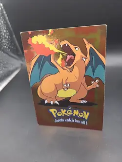 Topps Chrome Pokemon Charizard #6 Foil E6 Stage 3 - Image 3