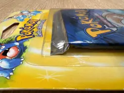 Pokemon 1999 WOTC Base Set Unlimited Booster Blastoise Blister Pack 742818060295 - Image 3