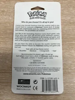 Pokemon 1999 WOTC Base Set Unlimited Booster Blastoise Blister Pack 742818060295 - Image 4