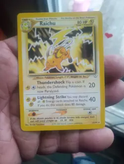 Pokemon Raichu 21/64 Neo Revelation Rare 80 HP The Pokemon Company Unlimited - Image 1