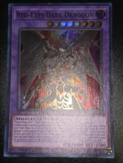Yugioh Red-Eyes Dark Dragoon Super Rare RA02-EN021 1st Near Mint - Image 1
