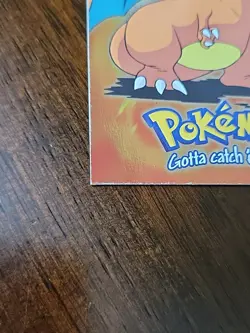 MP! HOLO FOIL Pokemon Topps Charizard E6 of 12 Movie Edition Blue Logo 1999 - Image 2