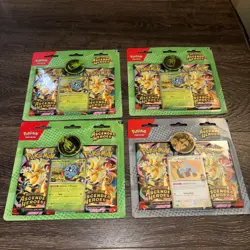 Pokemon Mega Evolution Ascended Heroes Blister Packs (Larry & Erika) Lot of 4 - Image 1