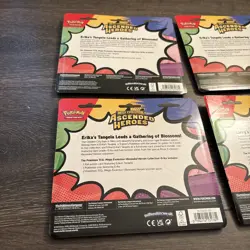 Pokemon Mega Evolution Ascended Heroes Blister Packs (Larry & Erika) Lot of 4 - Image 5