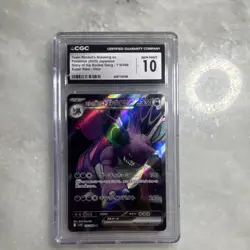 Pokemon Team Rocket's Nidoking ex 116/098 Super Rare Holo CGC 10 Sv10 Japanese - Image 1