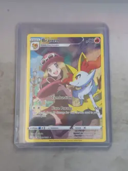 2022 Pokemon SWSH Silver Tempest Braixen Trainer Gallery Holo #TG01/TG30 - Image 1
