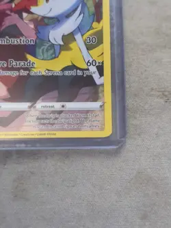 2022 Pokemon SWSH Silver Tempest Braixen Trainer Gallery Holo #TG01/TG30 - Image 4