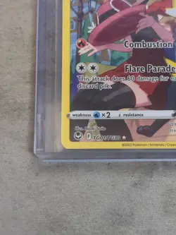 2022 Pokemon SWSH Silver Tempest Braixen Trainer Gallery Holo #TG01/TG30 - Image 5