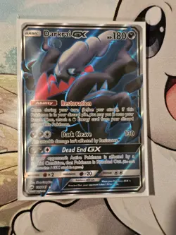 2017 Pokemon SM Burning Shadows Darkrai GX #139/147 - Image 3
