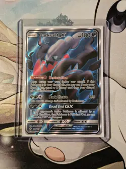 2017 Pokemon SM Burning Shadows Darkrai GX #139/147 - Image 4