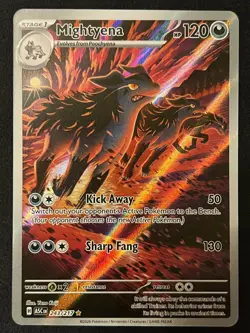 Pokemon TCG Mightyena 243/217 Illustration Rare - Ascended Heroes - Pack Fresh ✅ - Image 1