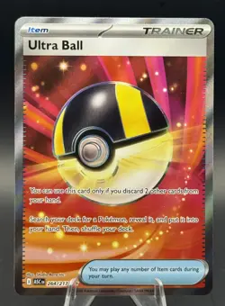Ultra Ball Ultra Rare 264/217 Ascended Heroes Pokemon TCG NM - Image 1