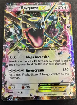 Rayquaza EX XY69 Promo XY Black Star Promos Pokemon HP/DMG - Image 1