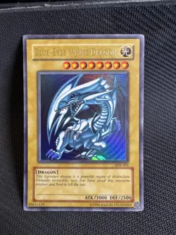 Blue-Eyes White Dragon - SDK-001 - Ultra Rare - Unlimited Ed - MP - Yu-Gi-Oh! - Image 1