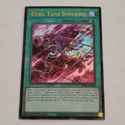 Yu-Gi-Oh! Kewl Tune Synchro Phantom Rage PHRE-EN039 1st Edition Spell-Quick Play - Image 1
