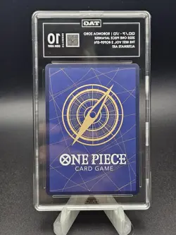 2025 One Piece Japanese PRB02 Roronoa Zoro Alternate Art TAG 10 - Image 2