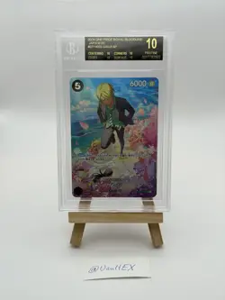 One Piece TCG - Royal Blood OP10 - Sanji (ST14-003) Japanisch BGS 10 Black Label - Image 1
