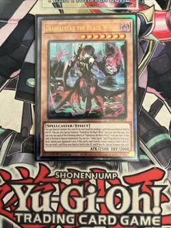 Diabellstar The Black Witch Prismatic Ultimate Rare RA03-EN032 Yugioh - Image 1