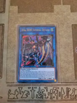 YUGIOH XTRA HERO INFERNAL DEVICER DUOV-EN013 ULTRA 1ST ED NM - Image 1