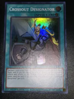*** CROSSOUT DESIGNATOR *** 1ST EDITION SUPER RARE RA02-EN063 YUGIOH! - Image 1
