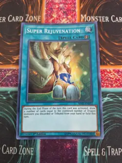 Yugioh Super Rejuvenation MYFI-EN052 Super Rare 1st Edition Near Mint - Image 1