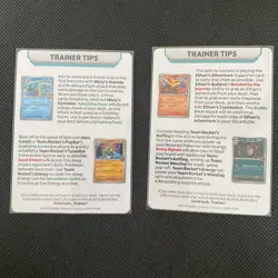 Destined Rivals Build And Battle Prerelease Trainer Tip Card - Image 4