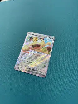 Pokemon Meowth EX Perfect Order Holo 170 HP Basic Cat Card 062/088 - Image 1