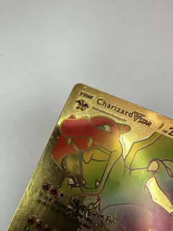Pokemon Charizard VSTAR (Rainbow) GOLD Foil Fan Art Collector Card - 280 HP - - Image 5