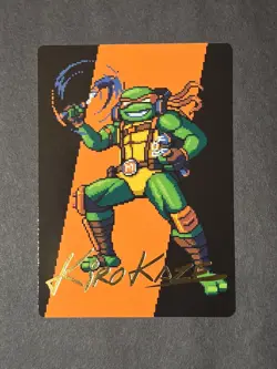 Michelangelo, the Heart Art Card Gold-Stamped Signature Art Series - Image 1