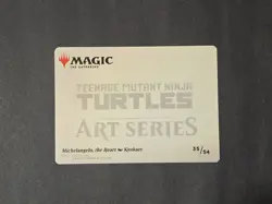 Michelangelo, the Heart Art Card Gold-Stamped Signature Art Series - Image 2