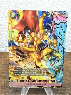Gamma 1 : SH/Gamma 2 FB09-051 Alternate Art Dual Evolution Dragon Ball Card Engl - Image 1