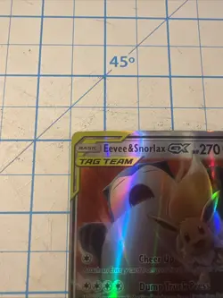 Custom Eevee & Snorlax GX 120/181 Fun Fan Art Card - Image 2