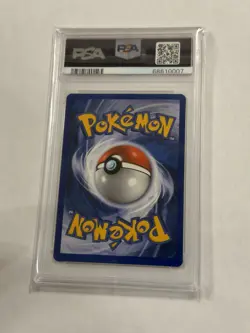2000 POKEMON GYM CHALLENGE #100 TRANER BLAINE NON-HOLO PSA MINT 9 Graded Card - Image 2